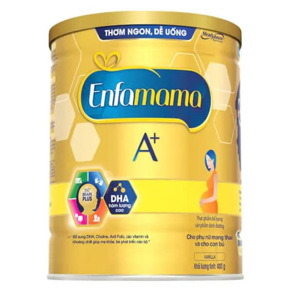 Sữa bầu Enfamama A+ hương Vani 400g 2Flex