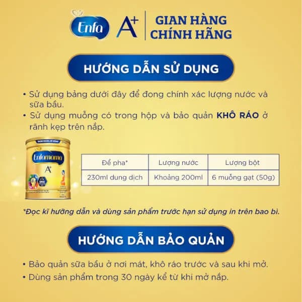 Sữa bầu Enfamama A+ hương Vani 400g 2Flex