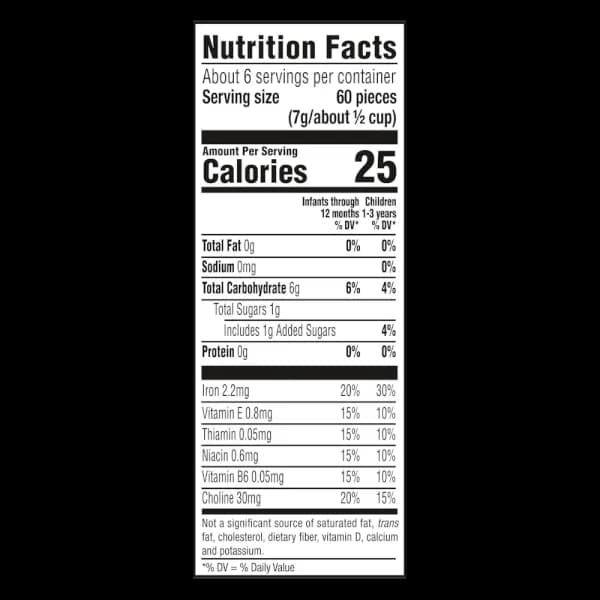 Bánh ăn dặm Gerber Puffs vị việt quất 42g