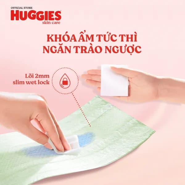 Tã quần Huggies Skincare size XXXL (22 + 6 miếng, trên 17kg)