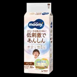 Tã quần Moony Natural/Moony Dịu nhẹ size XL (32 miếng) - img_01KBWRZQ6FPSH32219NP6FER8C