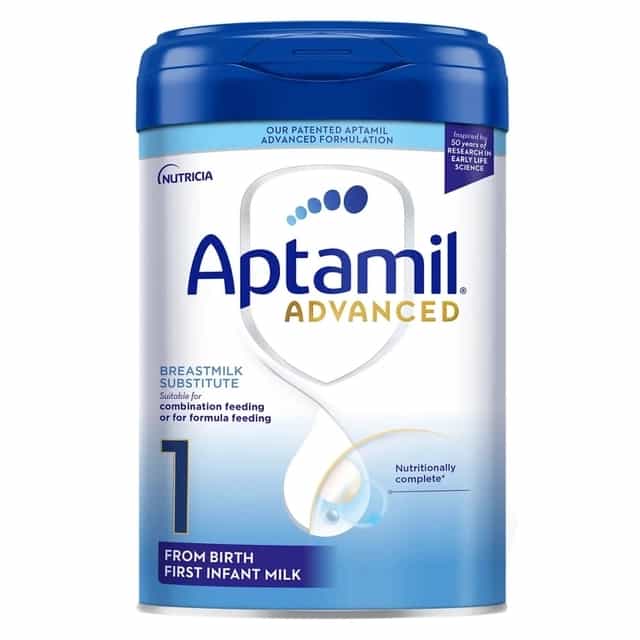 Sữa bột cho bé Aptamil Advanced Anh số 1 800g (0 - 6 tháng tuổi)