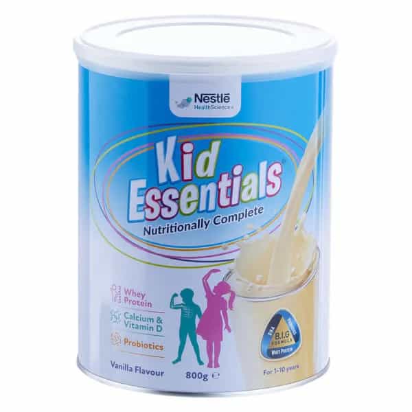 Sữa bột cho bé Nestle Kid Essentials Nutritionally Complete 800g (1 - 10 tuổi)