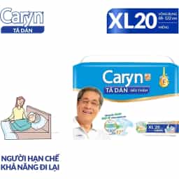 Tã dán Caryn siêu thấm size XL (20 miếng) - img_01KBWRZSCCXETMCWFX355WK971
