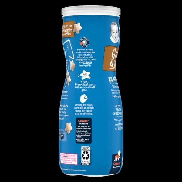 Bánh ăn dặm Gerber Puffs vị chuối 42g