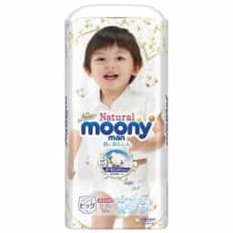 Tã quần Moony Natural/Moony Dịu nhẹ size XL (32 miếng) - img_01KBWRZQ6FSQTWXCHKF0B2P66P