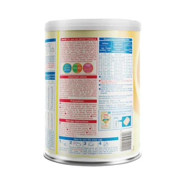 Sữa bột cho bé Meiji Infant Formula 800g (0 - 12 tháng tuổi)