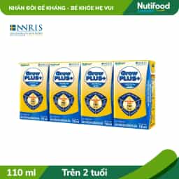 Sữa bột pha sẵn Nutifood GrowPLUS+ Sữa Non Tăng Đề Kháng 2+ hộp 110ml (lốc 4 hộp) - img_01KBWRZVXG0Z0436JCCY8HEFBN