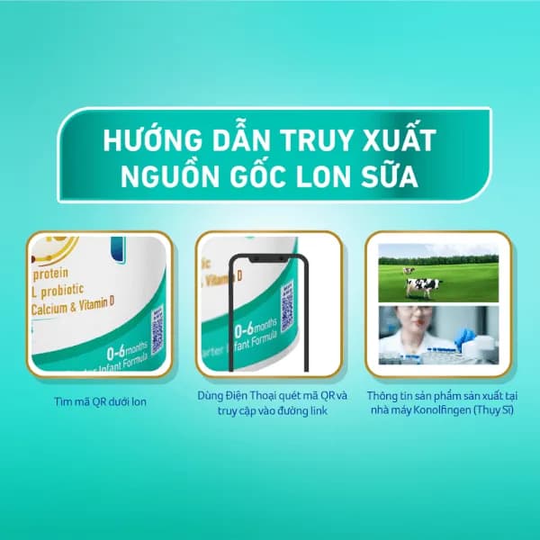 Sữa bột cho bé Nestle NAN Optipro Plus 1 800g 5HMO (0 - 6 tháng tuổi)