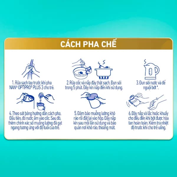 Sữa bột cho bé Nestle NAN Optipro Plus 3 800g (1 - 2 tuổi)