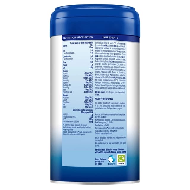 Sữa bột cho bé Aptamil Advanced Anh số 3 800g (từ 1 tuổi)