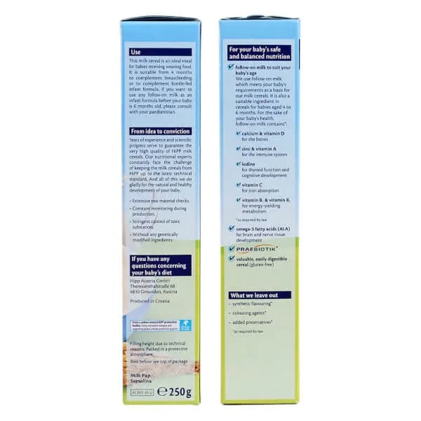 Bột dinh dưỡng HiPP ăn dặm khởi đầu 250g