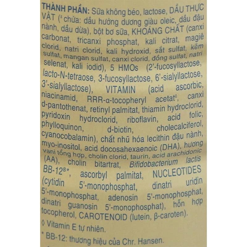 Sữa bột cho bé Similac 5G số 4 900g (2 - 6 tuổi)