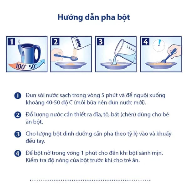 Bột dinh dưỡng HiPP ăn dặm khởi đầu 250g