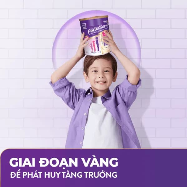Sữa bột cho bé Abbott Pediasure hương vani 800g (1 - 10 tuổi)