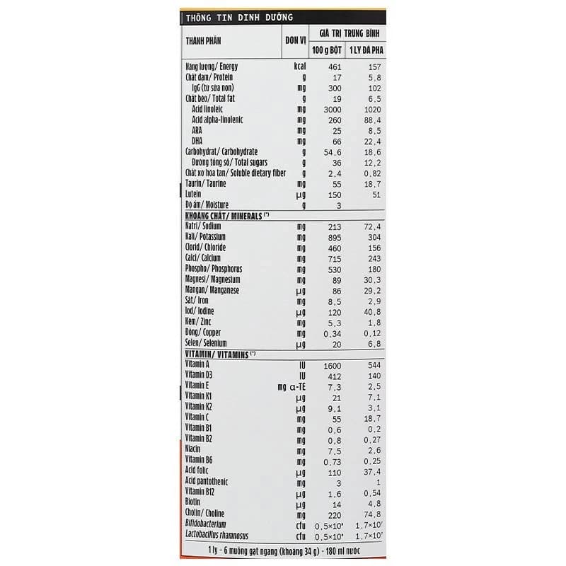 Sữa bột cho bé Vinamilk Dielac Gold 3 850g (1 - 2 tuổi)