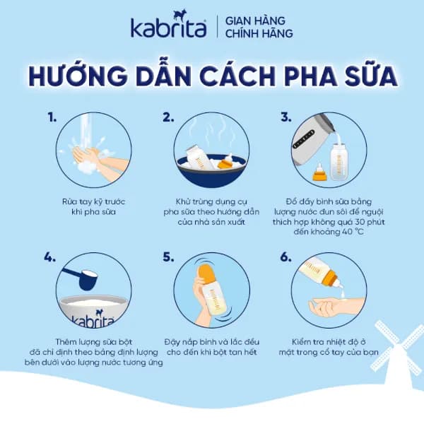 Sữa dê Kabrita Số 1 800g (0 - 12 tháng tuổi)