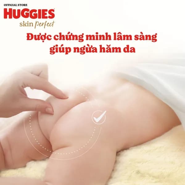 Tã quần Huggies SkinPerfect Pants size XXL (48 + 6 miếng, trên 15kg)