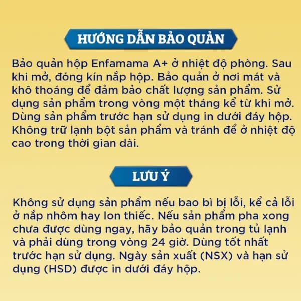 Sữa bầu Enfamama A+ hương Vani 360° Brain Plus 830g