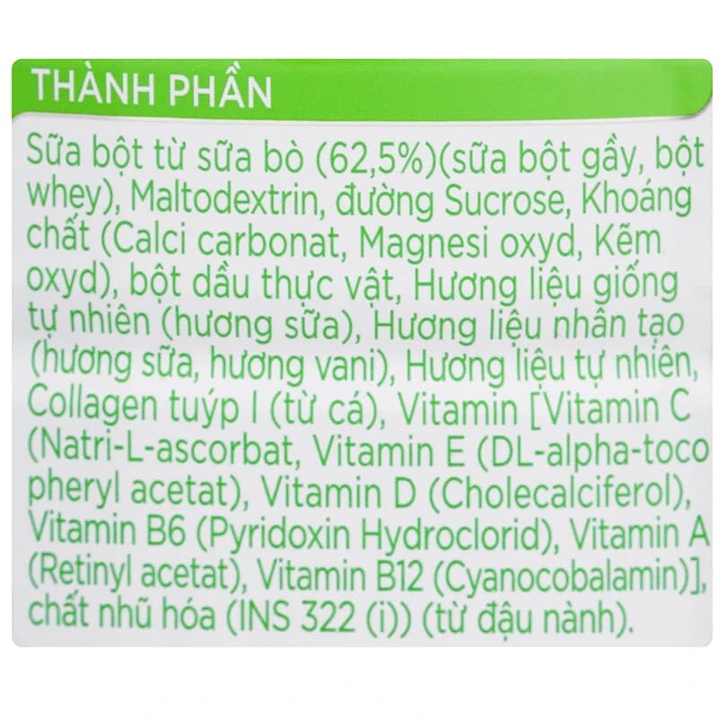 Sữa người lớn Anlene Gold 3X hương Vani 800g